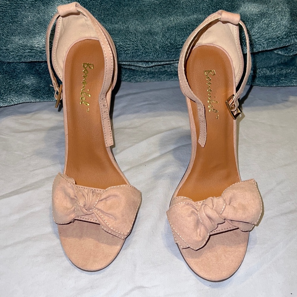 Bonnibel blush heels